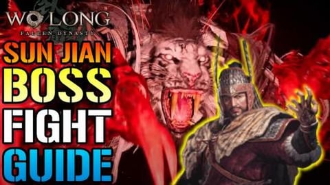 Wo Long: Fallen Dynasty "Sun Jian" BOSS Fight Stragety Gu...