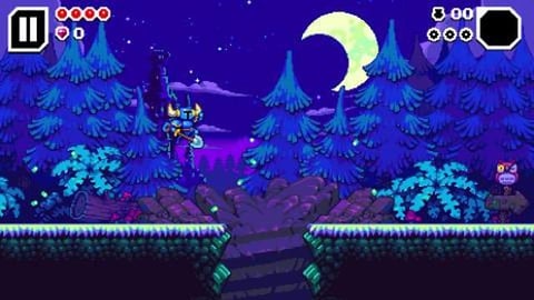 Shovel Knight Dig: 23/4 gameplay (mushroom mines I) 
