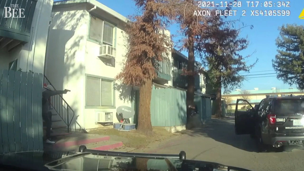 Sacramento PD releases video from Lemon Hill Avenue shootout