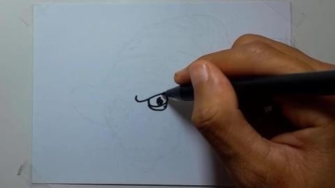 Drawing Graffiti witch-face-white-backgroundd shorts
