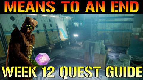 Destiny 2: Season Of Arrivals | Means To An End (Week 12 ...