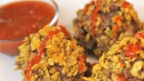 How to Make Beef Taco Nuggets |  It's Only Food ith -Chef...