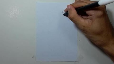 Drawing Angry Eagle Graffiti