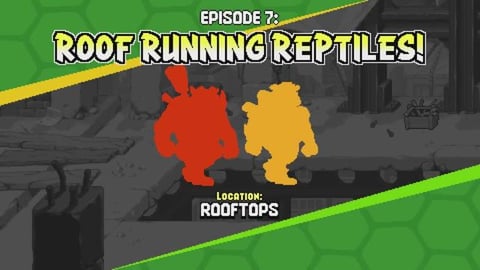 TMNT: Shredders Revenge! Episode.7 Running Reptiles, All ...