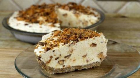 Butterfinger Peanut Butter Pie