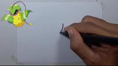 Drawing Pokemon VICTREEBEL