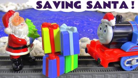 Thomas and Friends Saving Santa Toy Trains Story with the...