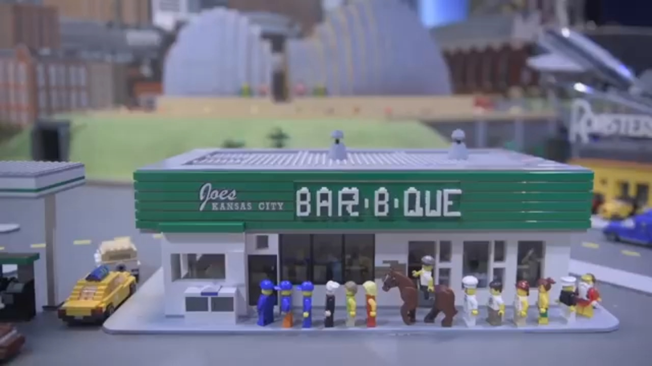 Legoland builder creates iconic Joe's Kansas City BBQ gas station