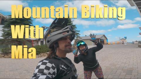 Mountain Biking With Mia_ Riding Easy Street and Whistle ...