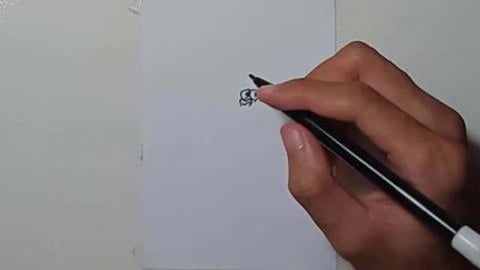 Drawing Graffity Character smoking money shorts