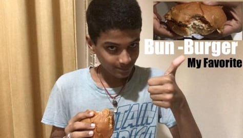 BUN-BURGER - KIDZ FAVORITE SNACK || BY BB CHEF