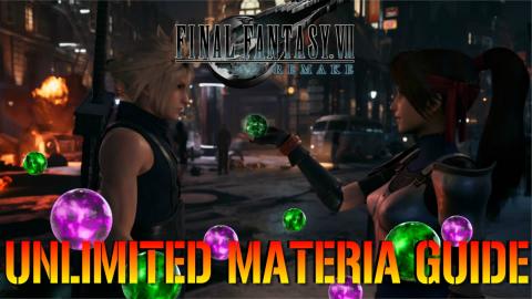 Final Fantasy 7 Remake: UNLIMITED MATERIA! Guide | How To...