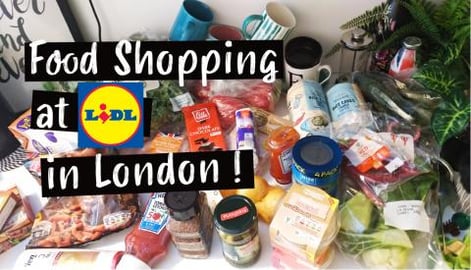 Food Shopping Lidl in London !
