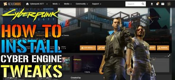 Cyberpunk 2077: How To Install Cyber Engine Tweaks & Simp...