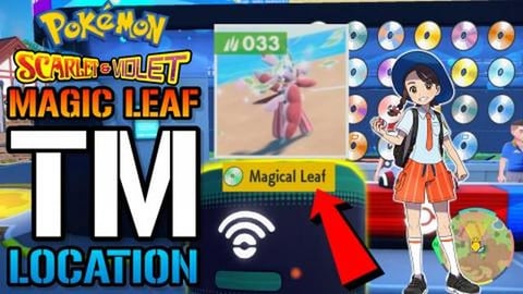 Pokemon Scarlet & Violet "Magic Leaf" TM! Where To Find T...