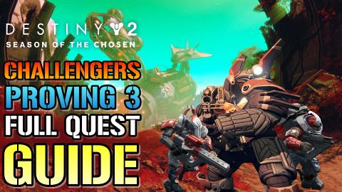Destiny 2: Challenger's Proving 3 | Full Quest Guide (Sea...