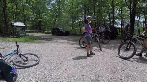 Mia's Radurday Mountain Bike Ride