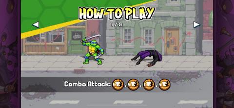 TMNT Shredder's Revenge: 4/12 gameplay (tutorial)