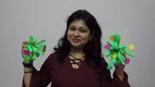 Paper Pom Pom Making | Tutorial | Sumana's Artwork