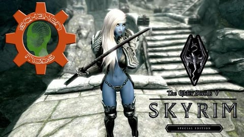 Skyrim SE - Fast Dragon Kills With Dual Katanas #shorts