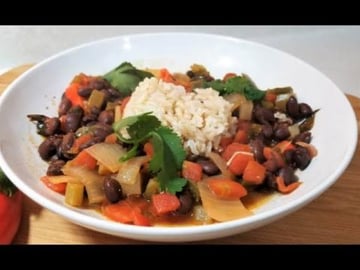 How to Make Black Bean Soup  |  It's Only Food with Chef ...