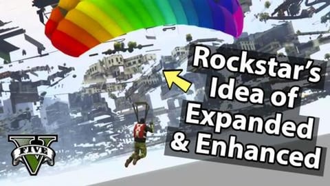 Rockstar's Idea of Next Gen Improved and Enhanced GTA 5 O...