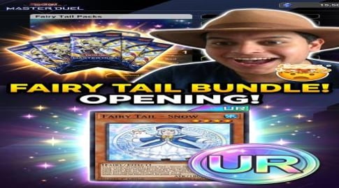 YuGiOh master duel opening Fairy Tail Collection Bundle! ...