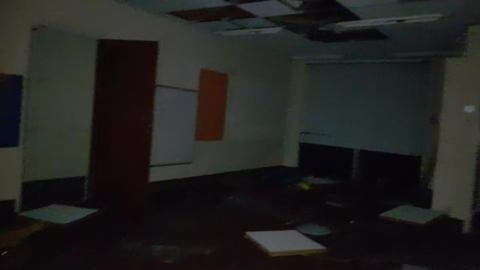 CREEPY abandoned school class