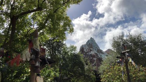 FIRST LOOK - Animal Kingdom - Expedition Everest - Queue ...