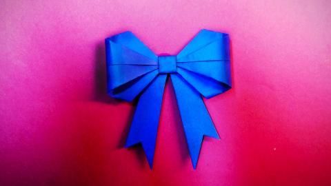 BOW | TIE | Origami tutorial 