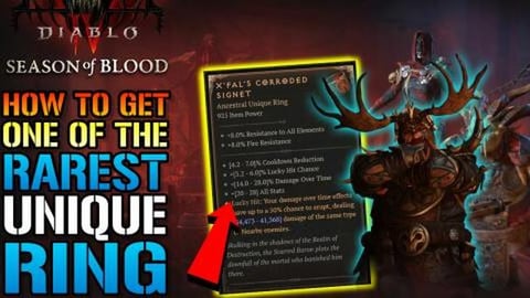 Diablo 4: "X'fals Corroded Signet" Is OP! How To Get One ...