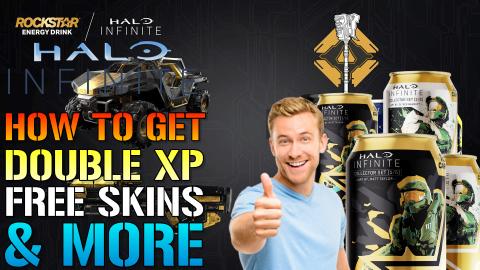 Halo infinite: How To Get Double XP & FREE Skins For Laun...