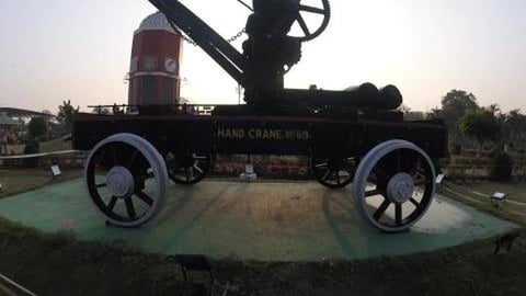 Hand Crane | Howrah Rail Museum | Howrah