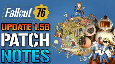 Fallout 76: Update 1.56 Patch Notes! Fallout Worlds, New ...