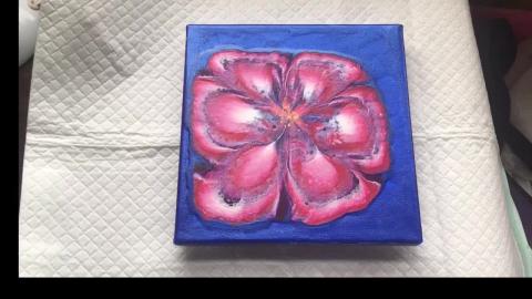 2020 Fluid Art #31 - Dried Result of 2020 #29