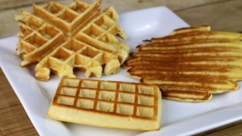 How to Make Waffles WITHOUT a WAFFLE IRON