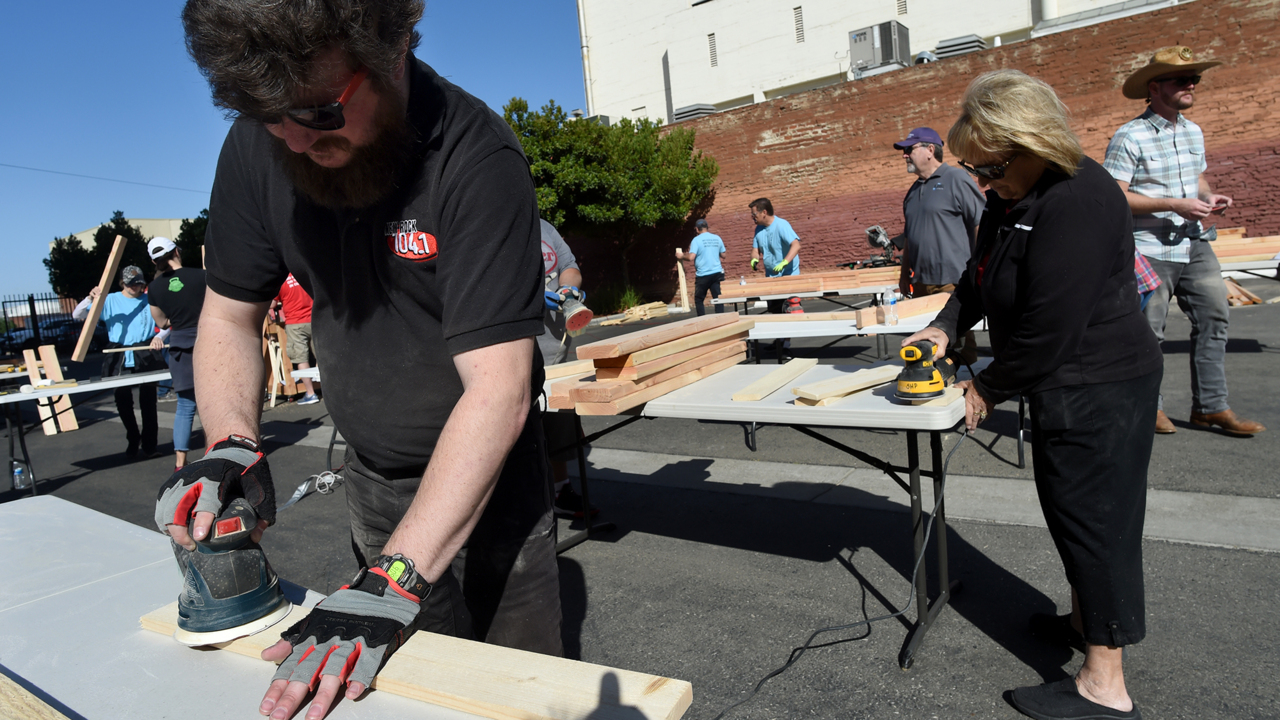 Fresno, CA Sleep in Heavenly Peace builds bunk beds for kids Fresno Bee
