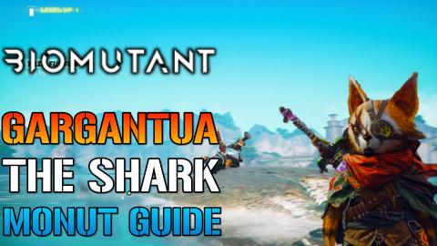 Biomutant: How To Get The SHARK MOUNT! Called “Pee Wee ...