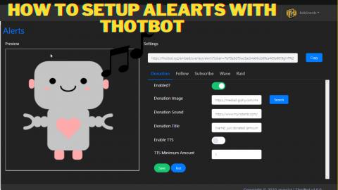 How To Setup Your THETA Alerts With Thotbot.