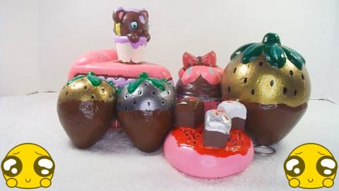 Mini sculptures | Squishy makeovers to sell on Etsy J'sSt...