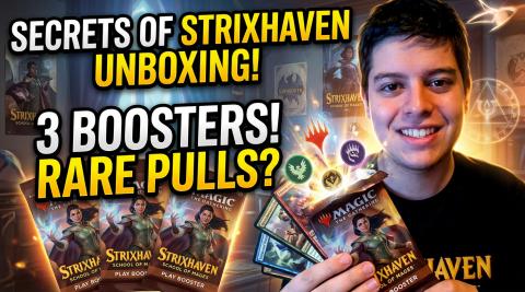 MTG Opening 3 Strixhaven Play Boosters!