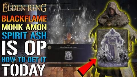 Elden Ring: Blackflame Monk Amon! SPIRIT ASHES Is OP! How...