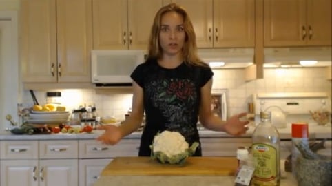 How to Roast Cauliflower with Lemon: Cooking with Kimberl...