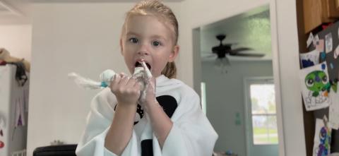 This Girl Is Out Of Control When It Comes To Marshmallow ...