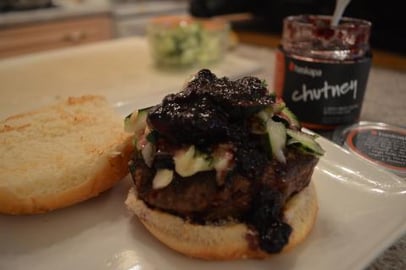 How to Grill Black Sheep Cheese Stuffed Hamburgers with H...