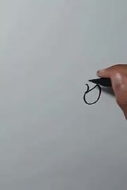 Drawing head zombie character grafity 3 #shorts