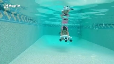 UNDERWATER SCOOTER TEST // White Shark MIX by SUBLUE
