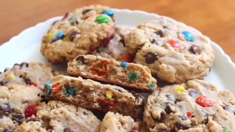M&M Bakery Style Cookies | SweetTreats