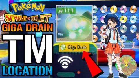 Pokemon Scarlet & Violet "Giga Drain" TM! Where To Find I...