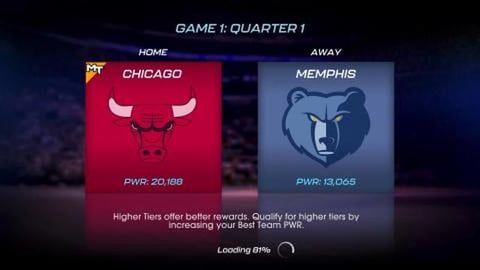 NBA2K Mobile: 3/12 gameplay (Olajuwon 3 pointer)